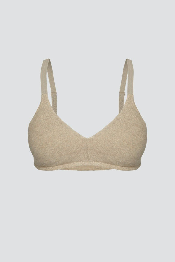 Sujetador sin aros Beige mezcla - Olokuti