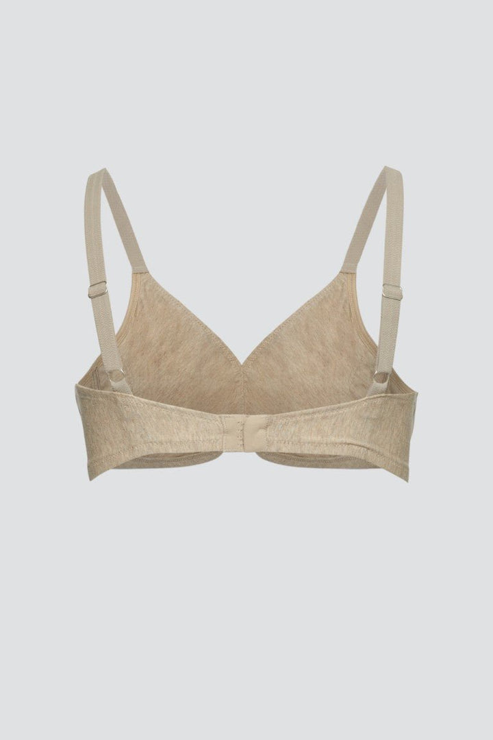 Sujetador sin aros Beige mezcla - Olokuti