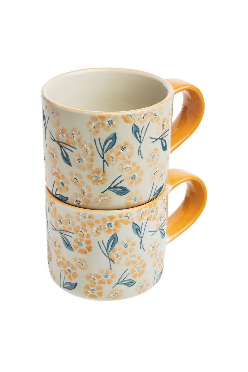 Taza Vintage Garden Naranja - Olokuti