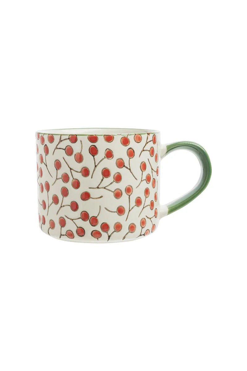 Taza Vintage Garden Roja - Olokuti