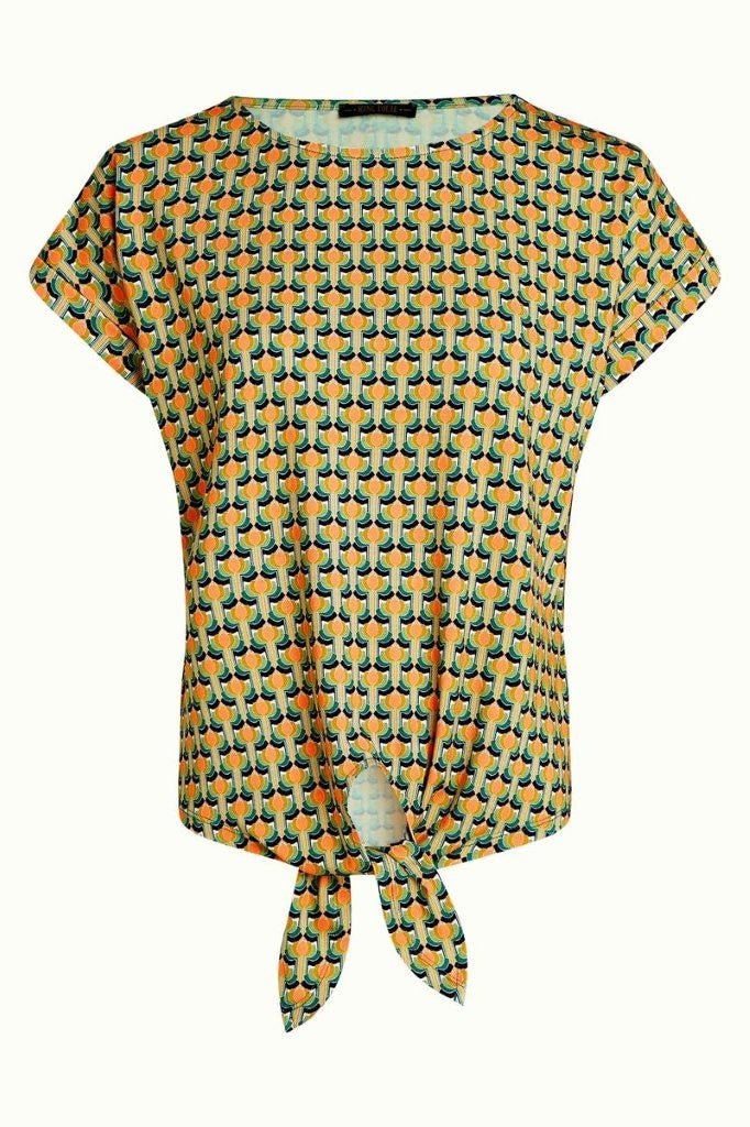 Top Aria Knot Nova - Shell Naranja - Olokuti