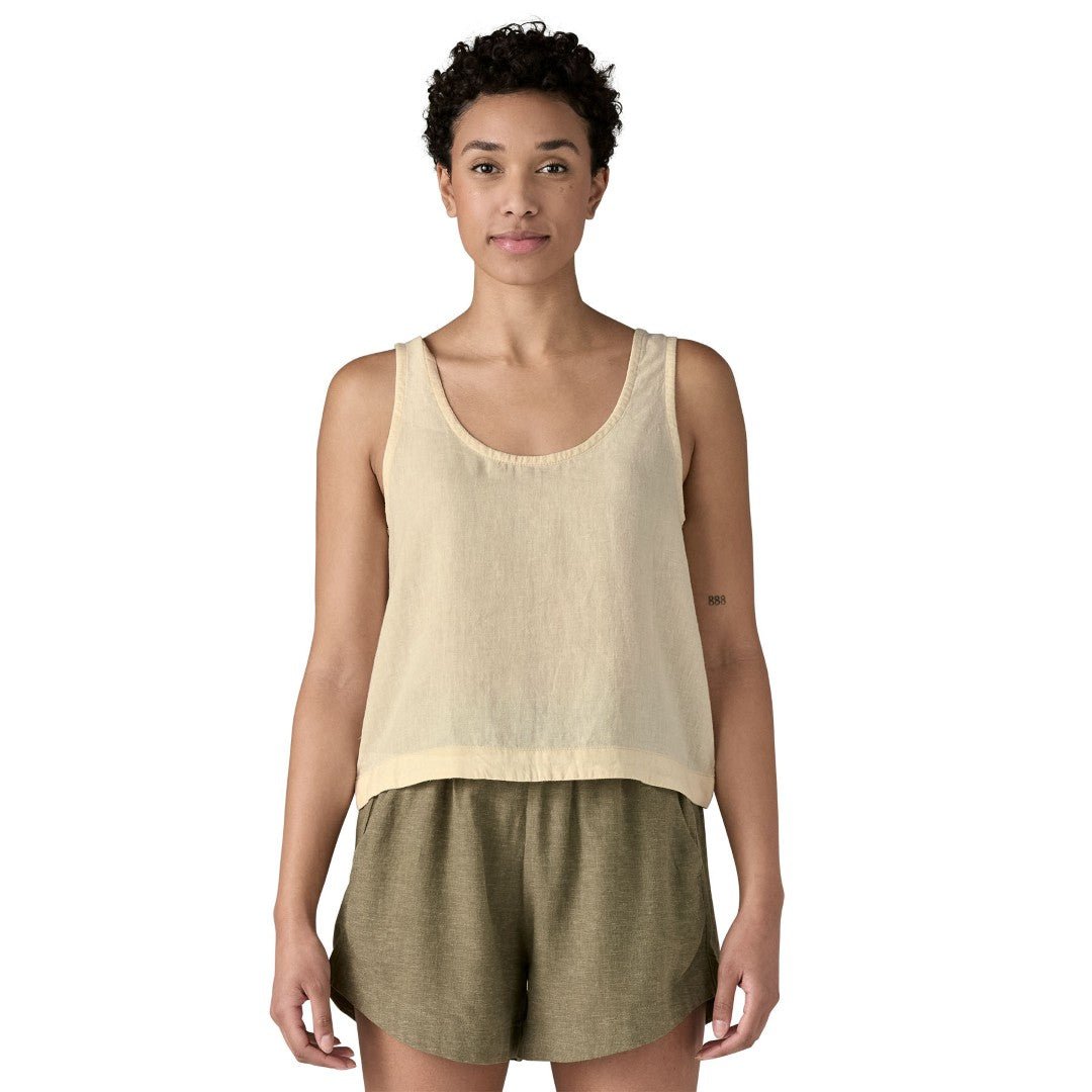 Top tirantes Garden Island Solstice Stripe: Smolder Blue - Olokuti