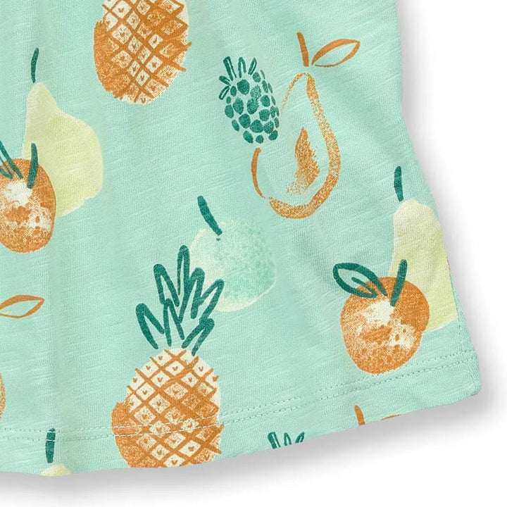 Túnica Bebé IRMA Frutas Verde menta - Olokuti