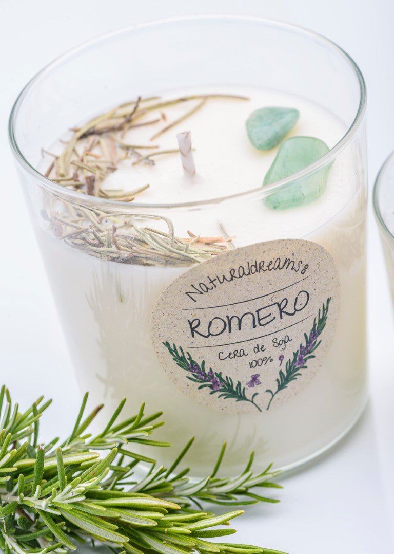 Vela aromática Cera de Soja 1 mecha 250gr. - Olokuti