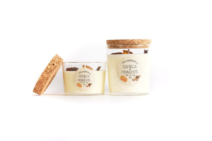 Vela aromática Cera de Soja 1 mecha 250gr. - Olokuti