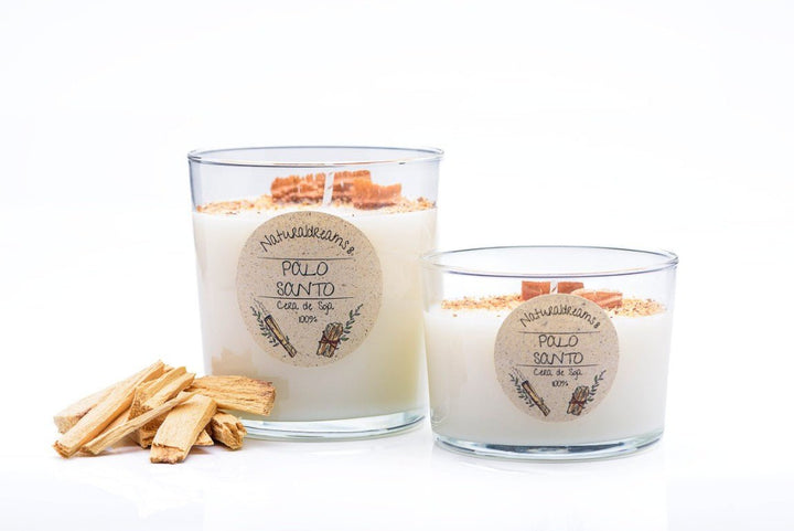 Vela aromática Cera de Soja 1 mecha 250gr. - Olokuti