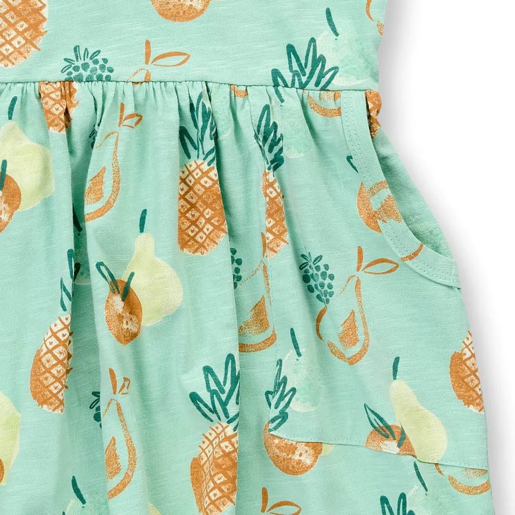 Vestido KOBI Frutas Verde menta - Olokuti