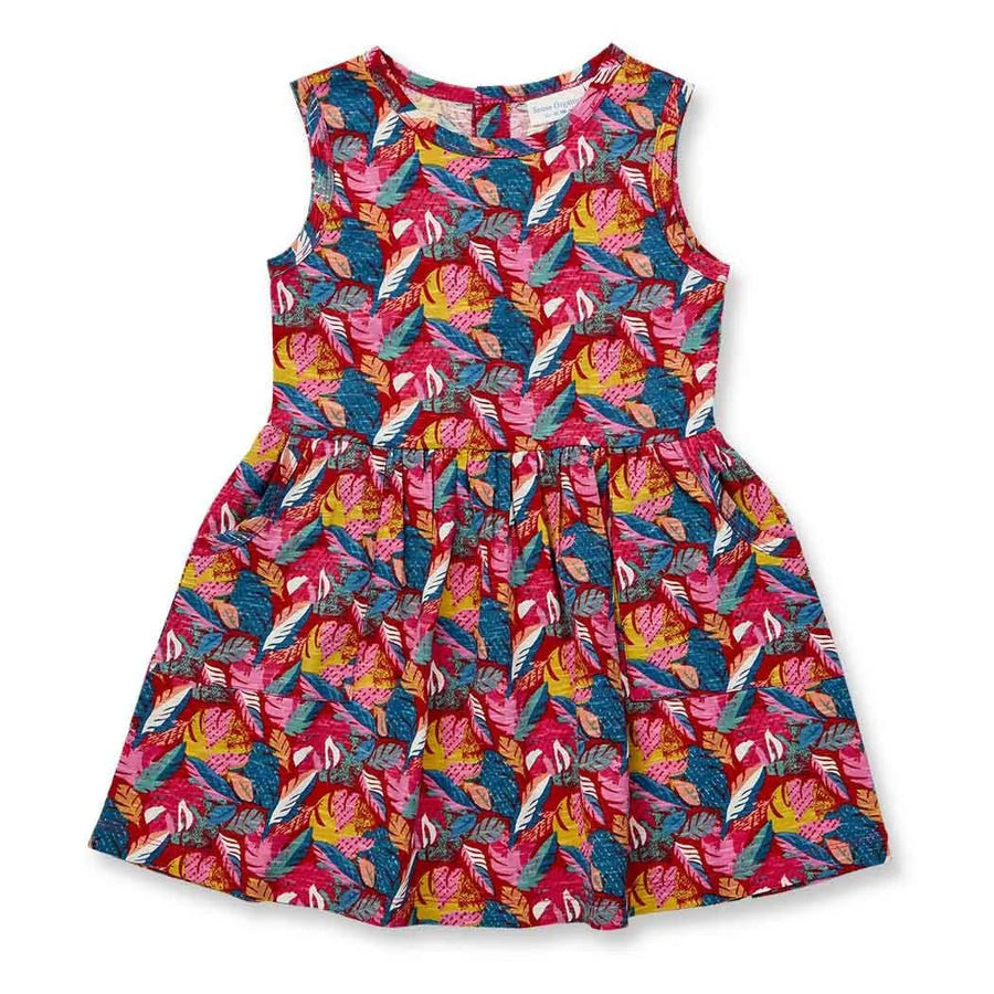 Vestido KOBI Hojas - Olokuti