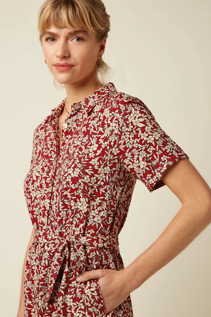 Vestido Olive Paradis Chili Red - Olokuti
