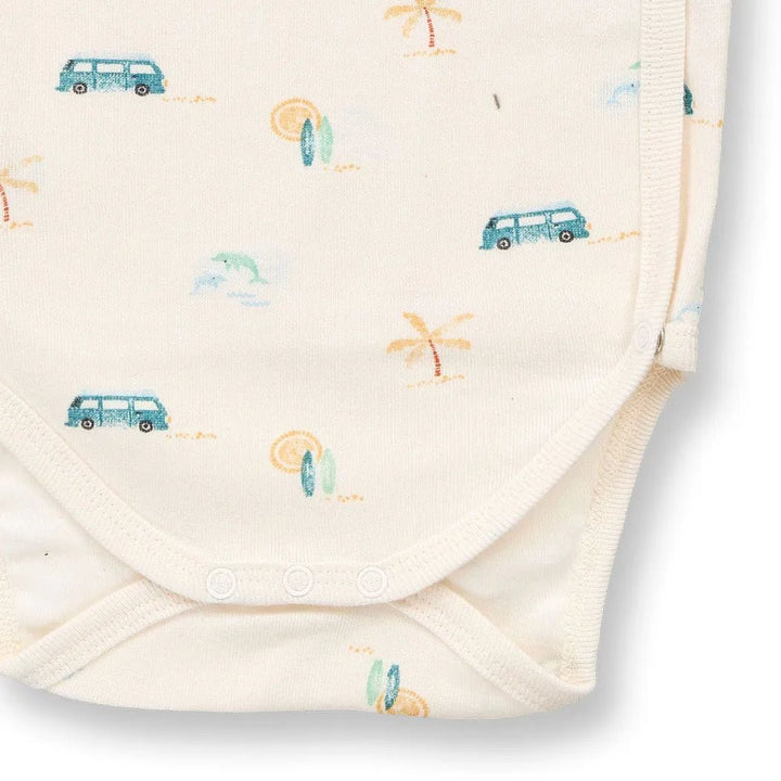 Wrap Body manga larga YGON Camper Blanco natural - Olokuti