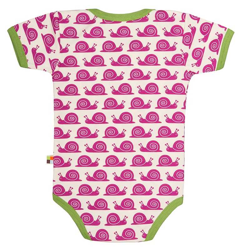 Body manga corta Fuchsia - Olokuti