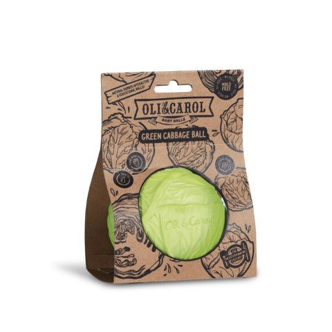 Bola Mordedor de caucho Col Verde Baby - Olokuti