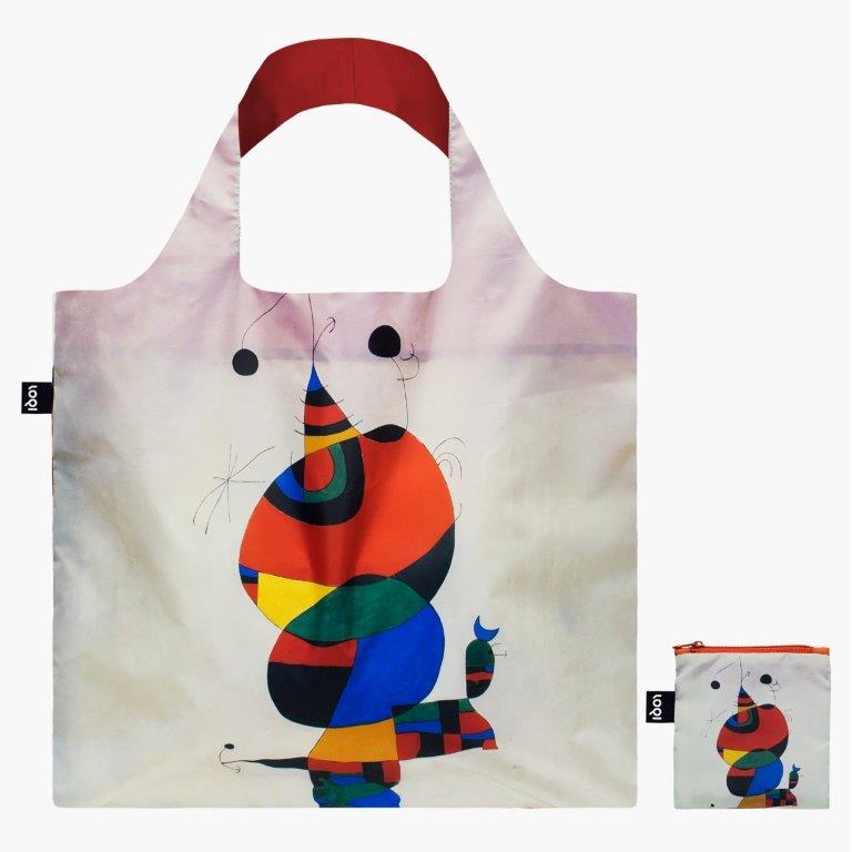 Bolsa Loqi Joan Miró Woman, Bird and Star - Olokuti
