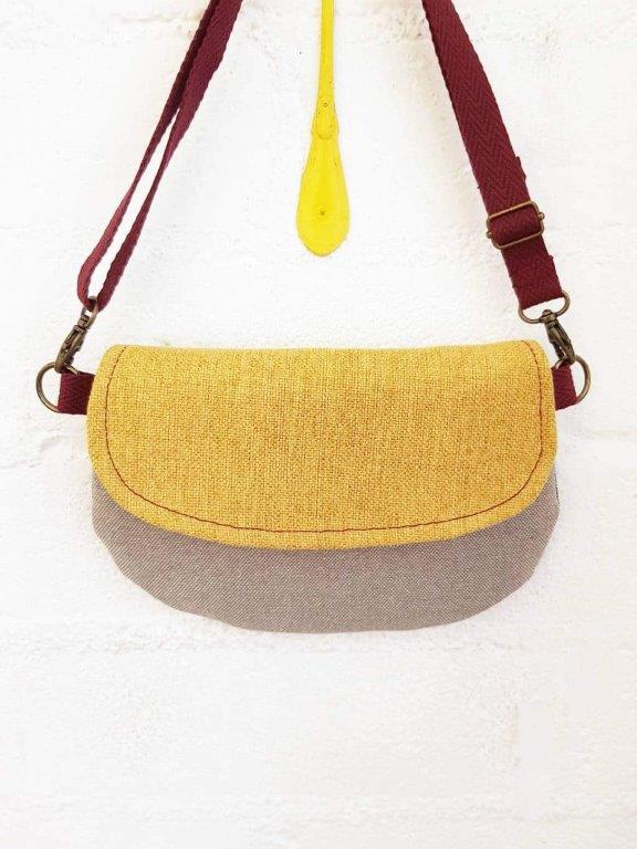 Bolso Pequeño Reciclado Estampado - Olokuti