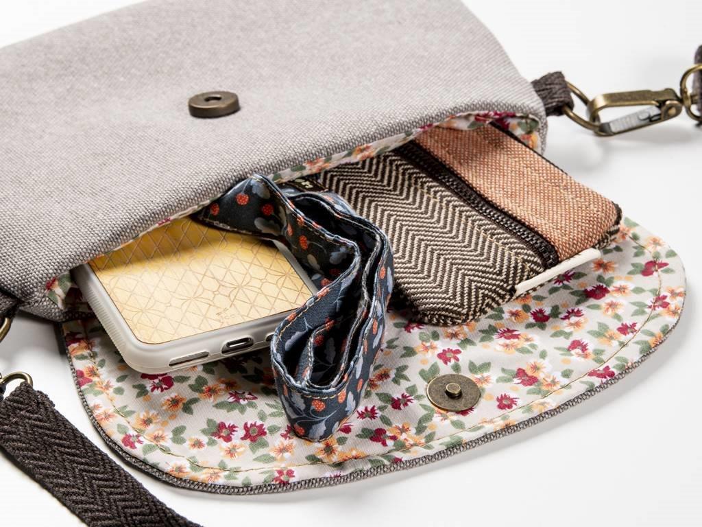 Bolso Pequeño Reciclado Estampado - Olokuti