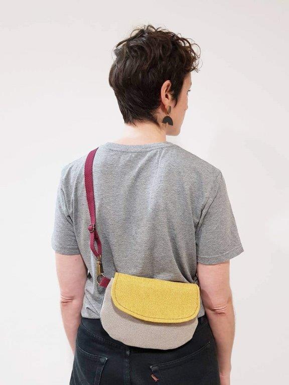 Bolso Pequeño Reciclado Estampado - Olokuti