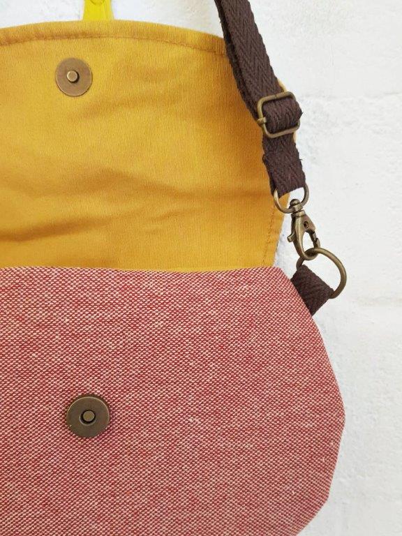 Bolso Pequeño Reciclado Estampado - Olokuti