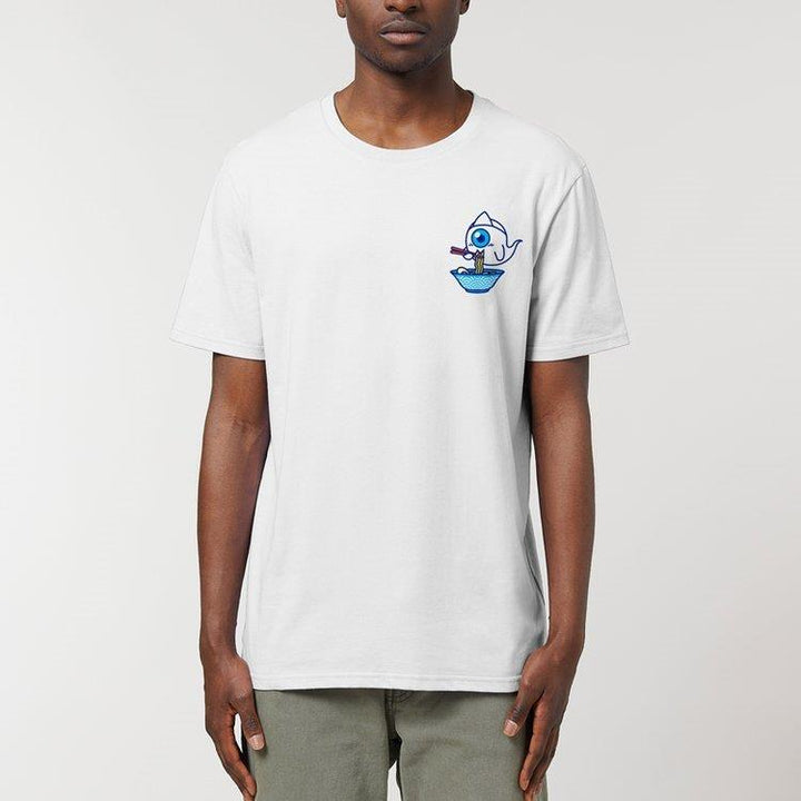 Camiseta algodón orgánico Best Food blanco - Olokuti