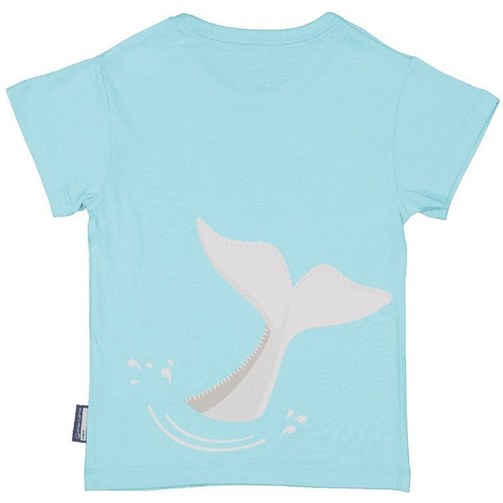 Camiseta azul Mibo Delfín - Olokuti