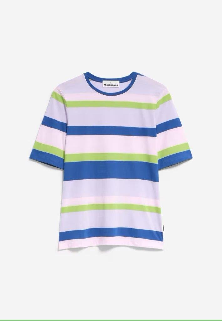 Camiseta Donaaji Multi Color Dynamo Blue-pink Light - Olokuti