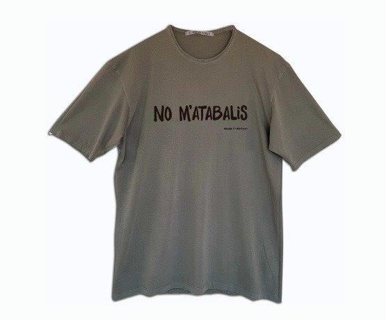 Camiseta No M'atabalis Gris - Olokuti