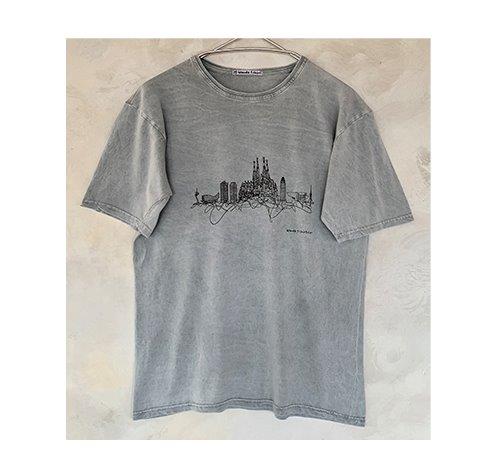 Camiseta Skyline Gris - Olokuti