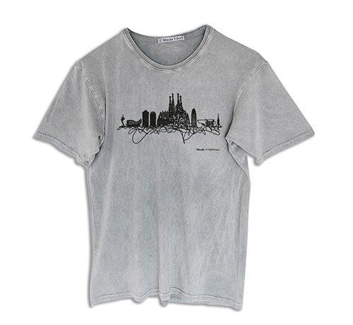 Camiseta Skyline Gris - Olokuti