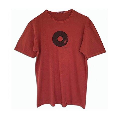 Camiseta Tocadiscos Granate - Olokuti
