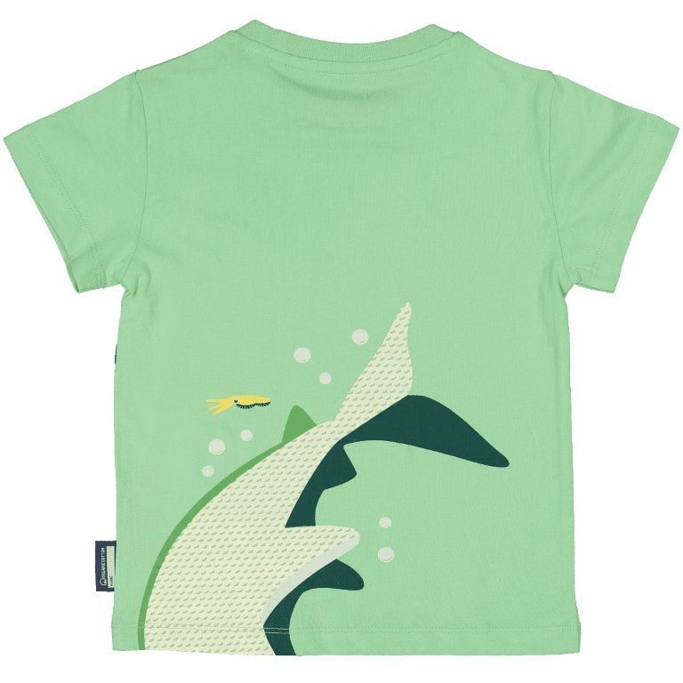 Camiseta verde Mibo Tiburón-Martillo - Olokuti