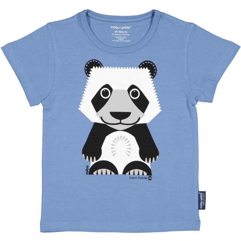 Camiseta violeta Mibo Panda - Olokuti