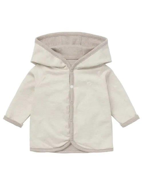 Cardigan Reversible Bonny Taupe Melange - Olokuti