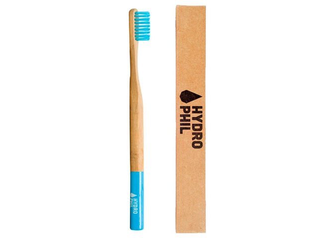 Cepillo de dientes bambú/nylon azul - Olokuti