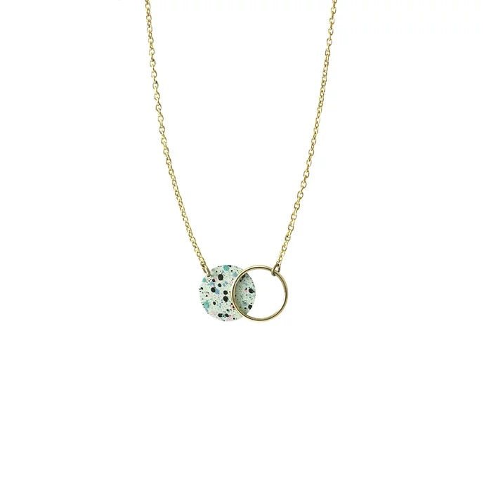 Collar Mottled Menta - Olokuti