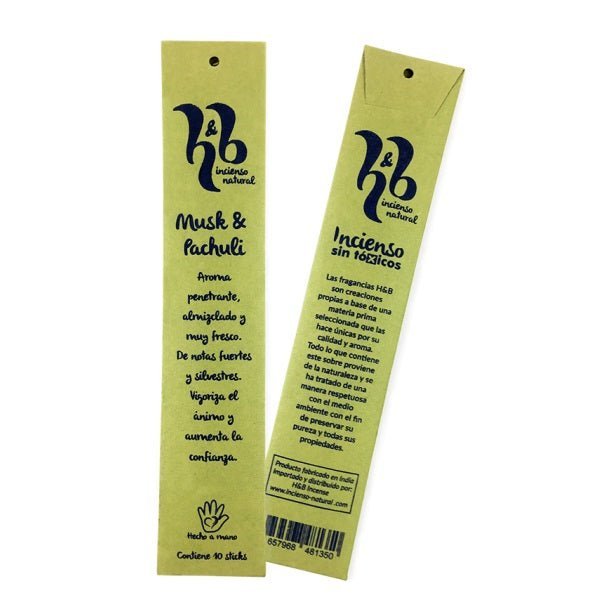 Incienso Musk & Pachuli - Olokuti