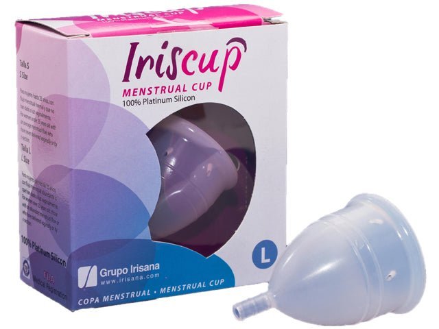 Iriscup, copa menstrual grande transparente - Olokuti