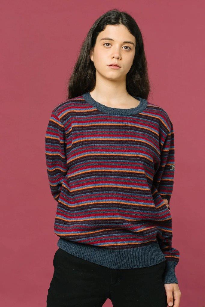 Jersey Johanna Rayas superfinas Azul - Olokuti