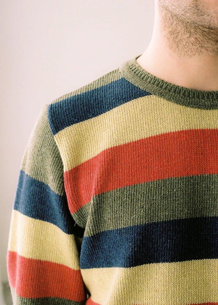 Jersey Lindgren Rayado Amarillo - Olokuti