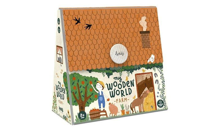 Juego de madera My Wooden World Farm - Olokuti