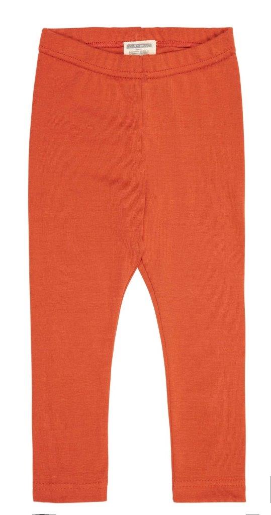 Leggins Canalé fino Tomate - Olokuti