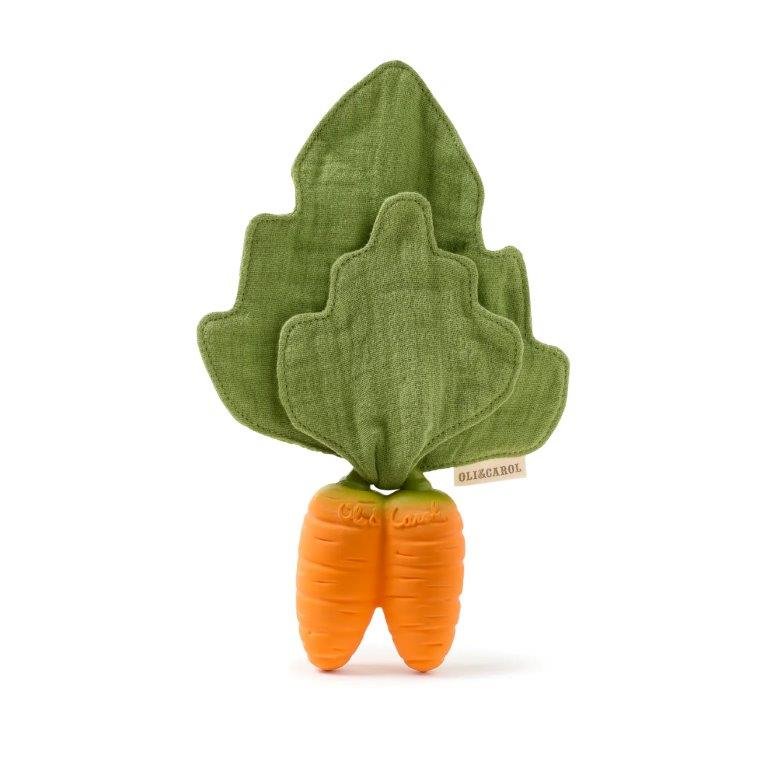 Mini doudou Mordedor Cathy the Carrot - Olokuti