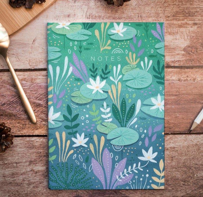 Notebook A5 Lilies - Olokuti
