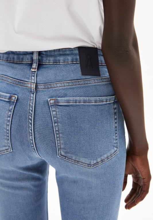 Pantalones Denim skinny fit tilaa stretch sky blue - Olokuti