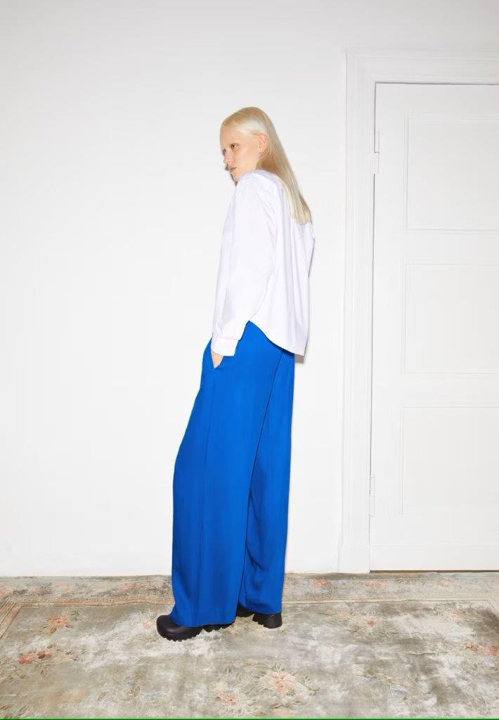 Pantalones holgados Jonvaalie Dynamo Blue - Olokuti