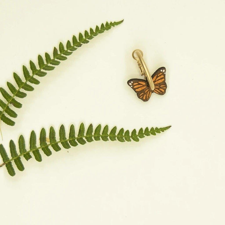 Pendientes Aro Little Butterflies - Olokuti