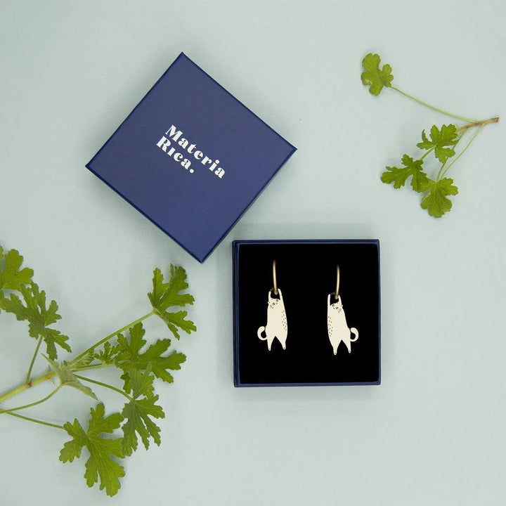 Pendientes Hanging Cat - Olokuti