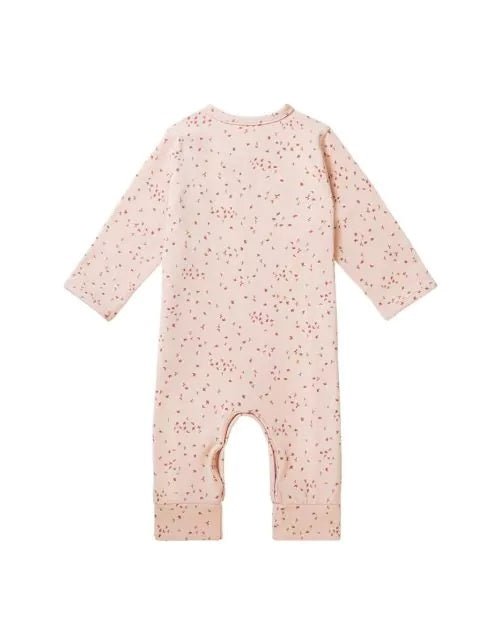 Playsuit Nuuk estampado Rosa Smoke - Olokuti
