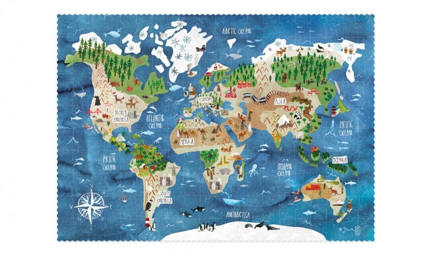 Puzzle Discover the World - Olokuti