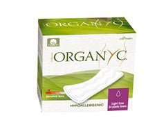 Salvaslip 100% algodón orgánico Organyc (bolsa ind), 24ud - Olokuti