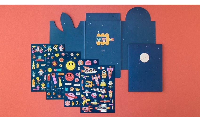 Space Stickers - Olokuti
