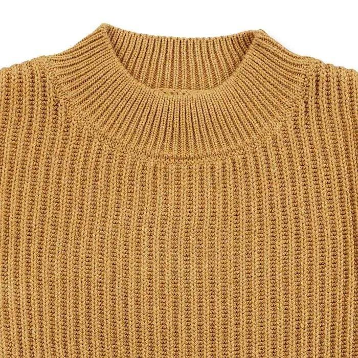 Suéter tejido MARLEY Camel - Olokuti